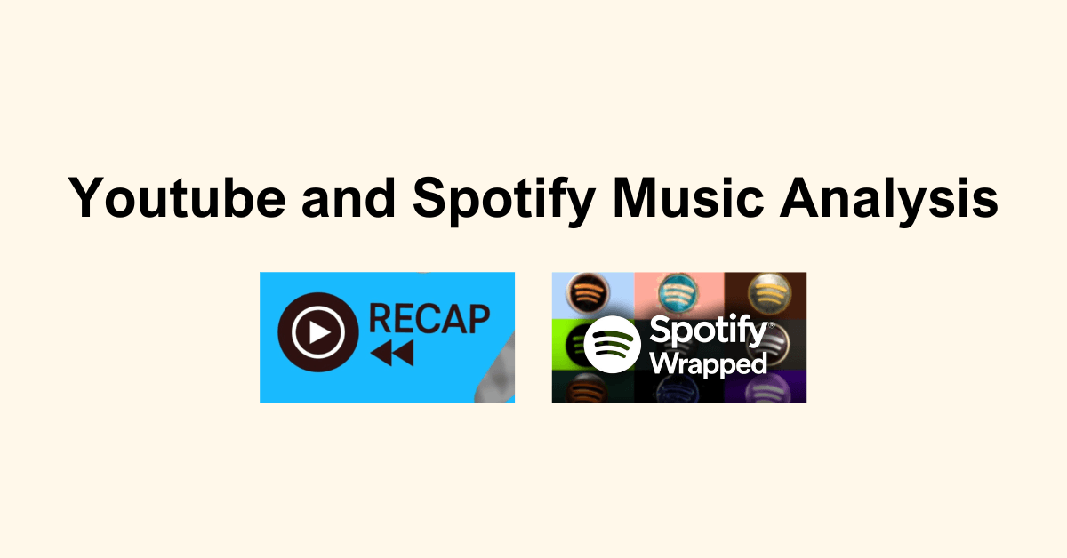 How To analyze YouTube and Spotify Music Data